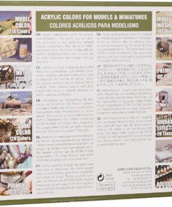 Vallejo Basic USA Acrylic Colors Paint Set, 17ml, Assorted Colors, 0.57 Fl Oz (Pack of 16) 28 81TdDPBzlWL