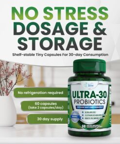 Probiotic, Probiotics for Women Men Adults Probiotics for Digestive Health, Immune Support Probiotic Supplement With Organic Prebiotics And Probiotics & Lactobacillus Gasseri Mens & Womens Gut Health 26 81TdVBPe03L