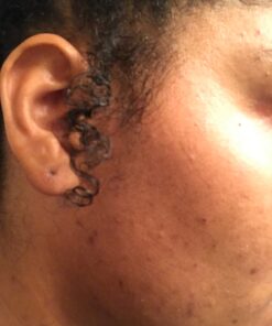 JINRI Infrared Professional Salon Hair Dryer Ionic Hair Dryer with Diffuser & Concentrator Attachments for Curly Hair, Black (Large) 47 81Te3aFACuL