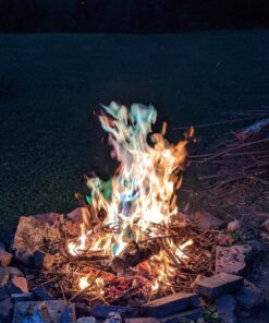 Mystical Fire Flame Colorant Vibrant Long-Lasting Pulsating Flame Color Changer for Indoor or Outdoor Use 0.882 oz Packets 25- Count Box 31 81Tf17AmVqL