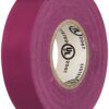 Morris 60090 Purple Vinyl Plastic Electrical Tape, 7 mil, PVC, 66' Length, 3/4" Width, 1-Pack
