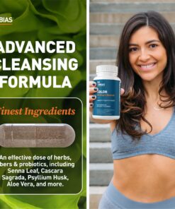 Dr. Tobias Colon 14 Day Cleanse, Advanced Gut Cleanse Detox for Women & Men with Cascara Sagrada, Psyllium Husk & Senna Leaf, Non-GMO Colon Cleanse, 28 Capsules (1-2 Daily) 28 Count (Pack of 1) 27 81TgzVo0NL