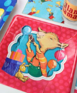 Llama Llama Party Supplies (Standard) Perfect Birthday decorations for those first 5 years. Birthday Decorations for girls and boys, LLamaTheme Party Party Pack, 66 Piece Set, Serves 8 Llama Llama Standard 13 81TierHGi3L