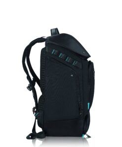 Acer Predator Utility Gaming Backpack, Water Resistant and Tear Proof Travel Backpack Fits and Protects Up to 17.3" Predator Gaming Laptop, Black with Teal Accents 17" Utility Backpack 18 81TjVpi7F0L