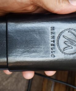 Mantello Black Leather Cigar Case with Interior Cedar Lining 23 81Tkyep7ocL