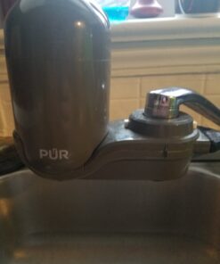 PUR Faucet Mount Replacement Filter 2-Pack, Genuine PUR Filter, 2-in-1 Powerful Filtration, Includes Lead Removal, 6-Month Value, White (RF33752) Filter Replacement 34 81Tm8mSnGXL