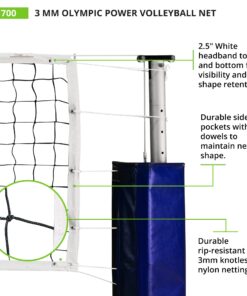 Champion Sports Official Tournament and Olympic Sized Volleyball Nets Olympic (32' x 3 1/8') 11 81Tn4Vsh0IL