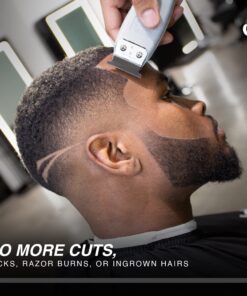 The Rich Barber On The Money 10-Second Blade Setter - Zero Gap Tool for Razor, Barber Blade Alignment, Close Shave, Clean Fade, Sharp Line - Hair Stylist & Barber Tools for Home & Professional Use Black - Compatible with Andis Outliner 22 81ToOIcmZ5L