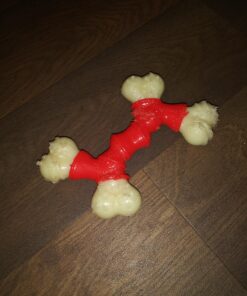 Nylabone Power Chew Double Bone Long Lasting Chew Toy for Dogs Medium - Up to 30 lbs. Medium up to 35 lbs. 36 81ToZYysG6L