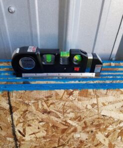 Laser Level Line Tool, Qooltek Multipurpose Cross Line Laser 8 feet Measure Tape Ruler Adjusted Standard and Metric Rulers for hanging pictures 42 81Tqi7FWESL