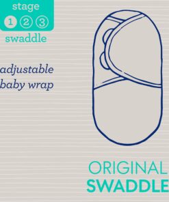 SwaddleMe Original Swaddle – Size Small, 0-3 Months, 2-Pack (Grey Dot Stripe) Grey Dot Stripe 15 81TuBFyh0OL