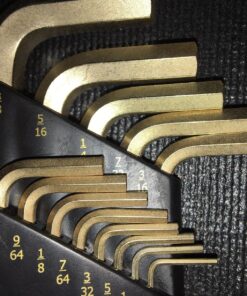 Bondhus 20899 Inch/Metric GoldGuard Plated Ball EndL-Wrench Double Pack 37937 (.050-3/8) & 38099 (1.5-10mm), multi, one size 13 81Tw1JldQL