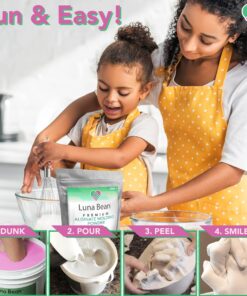 Alginate Molding Powder for Hand Casting Kit & Multi-Use Projects - 3 lb Casting Plaster Material - Family Keepsakes- Create-a-Mold by Luna Bean Alginate 24 81TwIWTk8EL