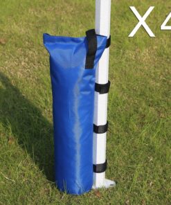 Alternative view of ABCCANOPY 112 LBS Extra Large Canopy Sand Bags, 4-Pack, Blue (Without Sand) 112lbs