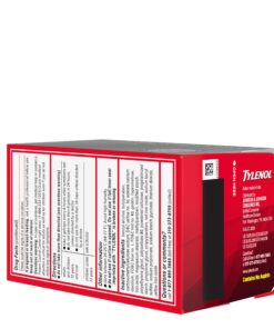 Tylenol Extra Strength Acetaminophen Rapid Release Gels, Pain Reliever & Fever Reducer, 100 ct Unflavored 100 Count (Pack of 1) 44 81TwtErXeDL