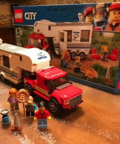 LEGO City Pickup & Caravan 60182 Building Kit (344 Pieces) 35 81TyMalgKbL 2