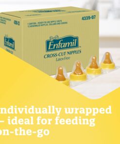 Enfamil Cross Cut Soft Nipples, Latex-Free & BPA Free, 12 Count (Pack of 1) 25 81U0lFAV NL