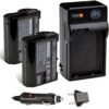 BM Premium 2 Pack of EN-EL15B Batteries and Battery Charger for Nikon Z6, Z7, D780, D850, D7500, 1 V1, D500, D600, D610, D750, D800, D800E, D810, D810A, D7000, D7100, D7200 Digital Cameras 25 81U3GUenqmL