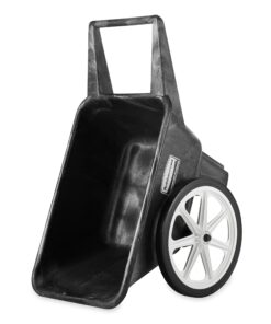 Rubbermaid Commercial Big Wheel Cart, 200 Pound Capacity, Black, FG565461BLA Unassembled 11 81U3Puo5IrL