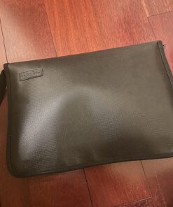 ENGPOW Fireproof File Folder Fireproof Fire and Water Resistant Money Document Bag with A4 Size 13 Pockets Zipper Closure Non-Itchy Silicone Coated Portable Filing Organizer Pouch(14.3" x 9.8") Black,13 Pockets 45 81U3lZXsajL