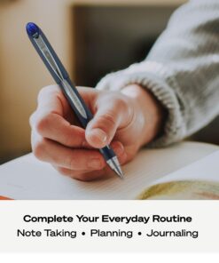 Uniball Jetstream Stick Pen 12 Pack, 1.0mm Medium Blue Pens, Wirecutter Best Pen, Ballpoint Pens, Ballpoint Ink Pens | Office Supplies, Ballpoint Pen, Colored Pens, Fine Point, Smooth Writing Pens 11 81U526vZ JL