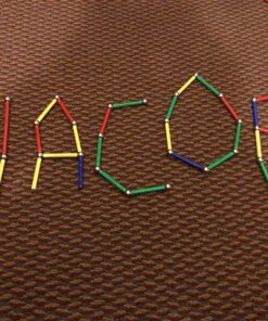 CMS MAGNETICS - (156-Piece Multi-Color Magnet Building Toy Tin Box Case Construction Sticks Set STEM Educational Learning Activity for Brain Development, Creativity, Imagination, Attention Span 156-Piece Multi-Color 21 81U7ejkCEqL