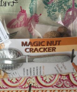 Magic Nutcracker Tool Works in Seconds. No Mess. Works on Walnuts, Almonds, Pecans, Hazelnuts. Great to Use As a Lemon Lime Squeezer. 49 81U8DXoqy7L