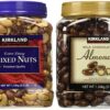 Kirkland Signature Mixed Nuts and Milk Chocolate Roasted Almonds Bundle - Includes Kirkland Signature Fancy Mixed Nuts (2.5 LB) and Milk Chocolate Roasted Almonds (3.0 LB ) 56 81U8zN4j29L