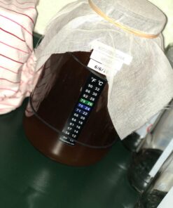 1 Gallon Glass Kombucha Jar - Home Brewing and Fermenting Kit with Cheesecloth Filter, Rubber Band and Plastic Lid - By Kitchentoolz 18 81U901yLzuL