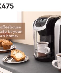 Keurig K475 Coffee Maker, Single Serve K-Cup Pod Coffee Brewer, Programmable Brewer, Black 28 81UBV8JbC6L
