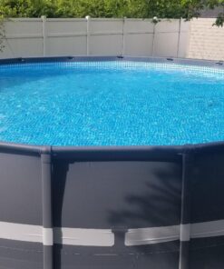 INTEX 26329EH Ultra XTR Deluxe Above Ground Swimming Pool Set: 18ft x 52in – Includes 2100 GPH Cartridge Sand Filter Pump – SuperTough Puncture Resistant – Rust Resistant – Easy to Assemble 45 81UCJVHunsL
