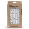 Kikkerland Biodegradable Paper Straws, Birch 12 81UD1rdurPL