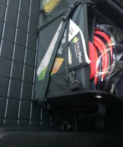 Tuff Viking Convertible Large 3 Compartment SUV Trunk Organizer | Grocery Organizer w Tie Down Straps and Insulated Leakproof Cooler Bag for Cars, Trucks and SUVs. PATENTED (4-in-1 w/Cooler, Black) 3-in-1 w/ Cooler bag 35 81UDWbzGQ3L