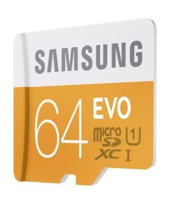 Samsung EVO 64GB 48/MB/s Micro SDXC Memory Card with Adapter up to (MB-MP64DA/AM) 31 81UF7jRqBgL