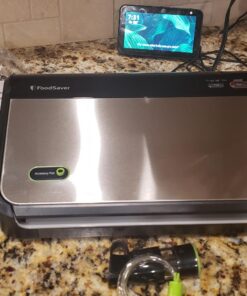 FoodSaver FM2435 Vacuum Sealer Machine with Bonus Handheld Vacuum Sealer and Starter Kit, Safety Certified, Silver 57 81UFTZoGvUL
