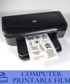 Grafix KCI811-6 Ink Jet Film, 8-1/2-Inch by 11-Inch, 6-Pack, Clear 8-1/2" x 11" 19 81UG NjRmeL