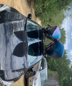 ECOTRIC Kayak Roof Rack J-Bar Rack HD Universal Kayak Carrier Holder Canoe Boat Surf Ski Board Roof Top Mounted on Crossbar for Car SUV Truck Set of 4 37 81UGPgZE1xL