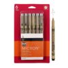 SAKURA Pigma Micron Fineliner Pens - Archival Black Ink Pens - Pens for Writing, Drawing, or Journaling - Black Ink - 005 Point Size - 6 Pack 005 Tip 17 81UH9YzerVL