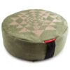 Yoga Meditation Buckwheat Bolster Pillow Cushion Triangle Green 16" x 16" 50 81UHOodJxoL
