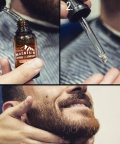 Rocky Mountain Barber Company Men’s Cedarwood Beard Oil - Featuring Grapeseed Oil, Coconut Oil, Argan Oil and Real Cedarwood Essential Oil 21 81UHXxoWcNL