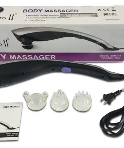 Styles II Deep-Tissue Therapeutic Percussion Body Massager - 3 Attachment Head to Relieve Knots, Pain, Stiffness & Fatigue in Neck, Shoulder, Foot, Back, Thigh & More - Great for Home & Travel Use 19 81UHgKBh WL