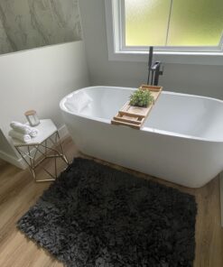 ROYAL CRAFT WOOD Luxury Bathtub Caddy Tray, One or Two Person Bath and Bed Tray, Bonus Free Soap Holder (Natural Bamboo Color) (Natural) Natural (Classic) 39 81UI2qcaFOL