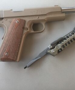 Real Avid Pistol Tool for Gun Maintenance | 19 in 1 Pistol Multitool & Handgun Utility Tool for Striker Fired & 1911 Platforms, Includes 1911 Bushing Wrench, Tanto Knife & Laser Sights Adjusters 55 81UJftj0mdL 2