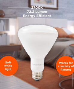 TCP Recessed Kitchen LED Light Bulbs, 65W Equivalent, Non-Dimmable, Soft White (6 Pack) Soft White - Non-Dimmable - 6-pack 16 81UKLXthUrL