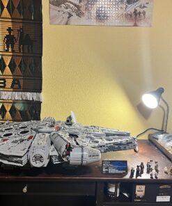 LEGO Star Wars Ultimate Millennium Falcon 75192 - Expert Building Set and Starship Model Kit, Movie Collectible, Featuring Classic Figures and Han Solo's Iconic Ship, Best Gift for Adults 117 81ULq97WUjL