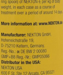 Nekton E Vitamin E Supplement for Birds, 70gm 2.47 Ounce (Pack of 1) 7 81ULu1bLNjL