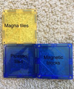 Magnetic Blocks - Magnetic Toys for Toddlers Kids Magnetic Building Blocks Preschool Magnet Set Magnetic Stem Toys 70 Pieces 45 81UNDZNQ2aL