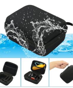 TEKCAM Carrying Case Protective Bag with Water Resistant EVA Compatible with Gopro Hero 12 11 9 8 7 6 5/AKASO EK7000/Brave 4 5 6 7/V50 Elite/Dragon Touch/WOLFANG/APEXCAM Action Camera Storage Box Case-Small 12 81UNkQ514VL