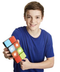 Flipslide Game - Electronic Handheld Game | Addictive Multiplayer Puzzle Game of Skill | Flip, Slide & Match Colors to Beat the Clock | 4 Thrilling Game Modes | Ages 8+ | Includes Batteries 29 81UQ9jkT36L