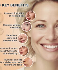 Vitamin C Face Serum - Anti Aging & Brightening Facial Serum - With Hyaluronic Acid Gotu Kola & Jojoba Oil - Natural & Organic - Foxbrim Naturals 1oz Vitamin C Serum 10 81UQbskhMaL